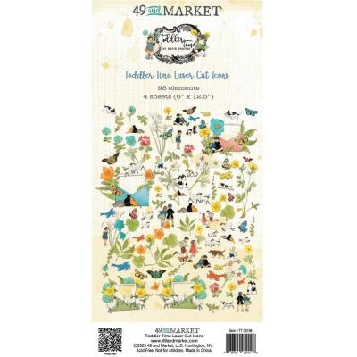 49 And Market Toddler Time - Laser Cut Icons